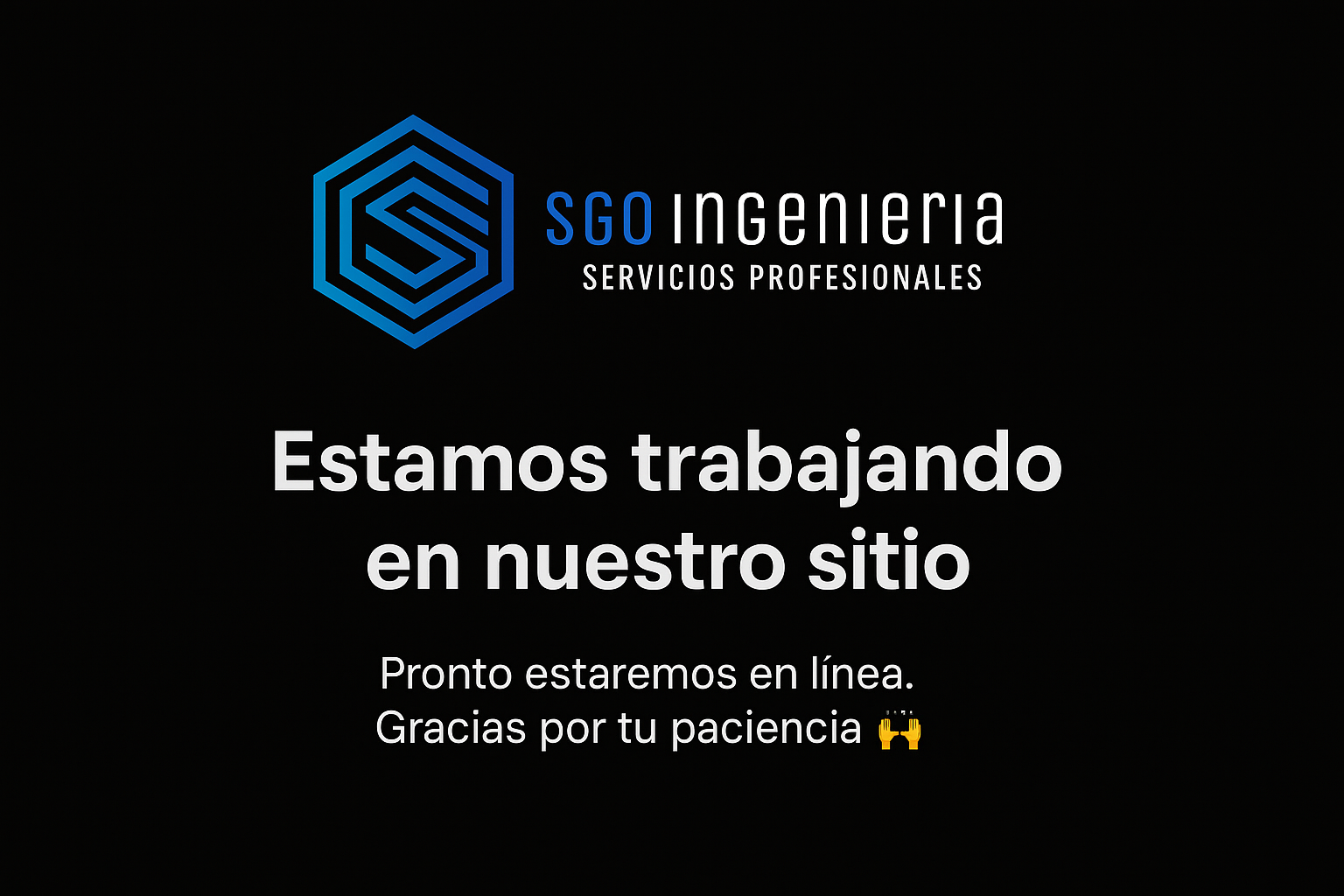 Sitio en mantención